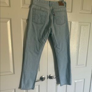 Levi's Men's Straight Jeans in Light Blue